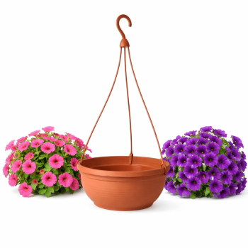 Doniczka Wisząca 22 cm Terrakota